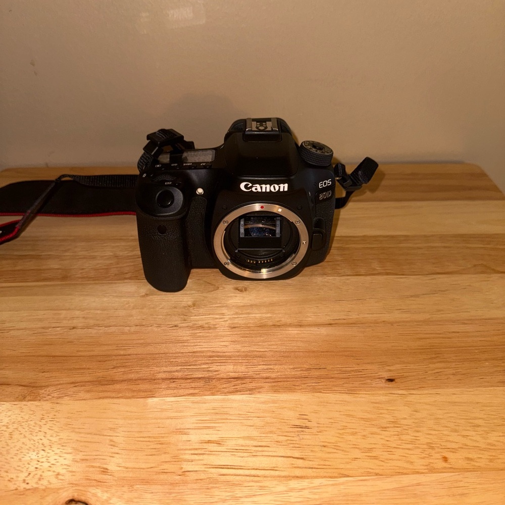 Canon EOS 80D Black DSLR Camera